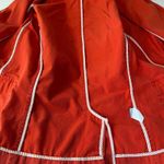 J.Crew  Academy‎ Schoolboy Preppy Blazer XS Orange Single Button Halloween Fall Photo 5