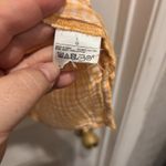 Old Navy Women's Orange Gingham Cap Sleeve Button Up Shirt Size Large Beachy Photo 6