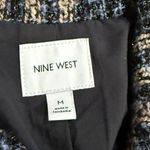 Nine West Blue Tweed Blazer Jacket Women’s M | Classic Chic Preppy Style | NWT Photo 7