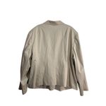 Talbots  Woman’s Stretch Size 24W Button Detaik Snap Down Tan Jacket Lightweight Photo 3