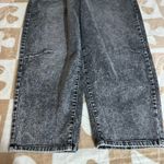 Rebecca Minkoff | Barrel High Rise Grey Acid Wash Crop Jeans | Women's 16 Photo 8