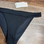 l*space L* Veronica Bikini Bottoms Size‎ XL Black Classic High Cut Thigh Ribbed NWT Photo 8