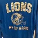 PINK - Victoria's Secret  Detroit lions nfl Blue Graphic Tee Size XS Photo 2