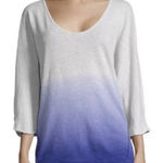 We The Free purple ombre slouchy linen-cotton top Photo 0