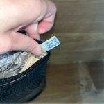 Marc Fisher  Black Crocodile Embossed Crossbody Bag Photo 6