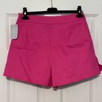 Flying Tomato NWT Women’s Deep Roots Pink Twill Ruffled Hem Skort Size Large Photo 3