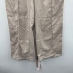 House Of CB  NWT Pleated Wide Leg Dress Pants Women’s Size XS Beige Cream High‎ Photo 2