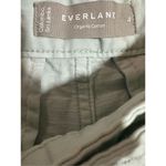 Everlane Womens Shorts The Tourist High Rise Cotton Linen Blend Mint Turquoise S Photo 4
