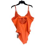Good American  Jacquard Show Off One-Piece in Orange Cream 7 XXLarge New Womens Photo 8