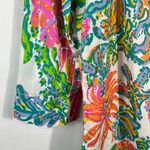 Lilly Pulitzer Amelia Island Tunic in Casa Marina 3/4 Sleeve Tropical Top XS Photo 1