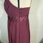 Mimi Maternity Plum/Burgundy Spaghetti Strap Formal Dress Size undefined Photo 7