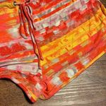 Mossimo tropical sunset strapless shorts romper Size L Photo 3