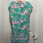 Lilly Pulitzer Rare Print Talli Cover Up in Pink Blossom Suite Views Size Small Photo 5