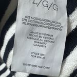 CAbi  | Byline Black & White Stripe Full Zip Jacket 5851 Women's L Photo 8