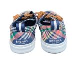 Sperry Shoes Women's Size 7 Top-Sider Plaid Boat Memory Foam Comfort Casual Photo 5
