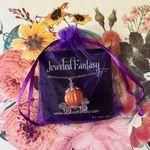 Cinderellas Pumpkin Carriage Necklace Orange Photo 5