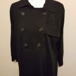 Lauren Jeans Co 2x black button front cotton long sleeve dress Photo 1