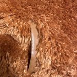 Maeve by Anthropologie Faux Fur Sherpa Teddy Jacket Brown Zip Medium Photo 4