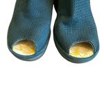 Fly London  Peep Toe Lace Up Wedge Sandals Nubuck Suede Size 36 5.5 Women's Photo 2