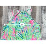 Lilly Pulitzer Lacy Tank In Multi Surf Gypsy Sleeveless Green Pink sz MEDIUM Photo 4