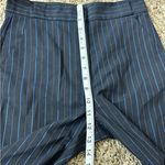 Pinko Navy Blue Pinstripe Bermuda Shorts School Girl Preppy Size 8 Photo 2