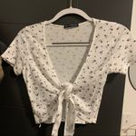 Brandy Melville rae floral wrap top Photo 5