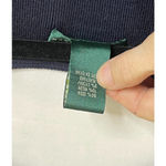 Ralph Lauren Ralph‎ Lauren LRL Womens 2X Sweater Tank Top Silk Blend Blue White Stripe Preppy Photo 3