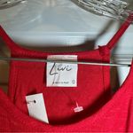 Olivia Rae NWT Livi by  Red Scoop Neck Sleeveless Tiered Tank size Small Photo 1