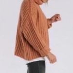 Free People Fluffy Fox Wool & Alpaca Papaya Sweater Photo 1