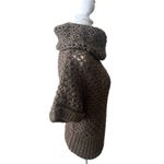Vintage Escada Knit Virgin Wool Alpaca Blend Sweater Brown Size 38 Made In Italy Photo 2