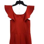 Yumi Kim Red Under Your Spell Mini Dress Off Shoulder Ruffle Detail Scuba Sm New Photo 12