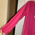 M&C Sportswear Pink Christmas Embroidered Long Sleeve top size 2X Photo 4