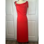 Old Navy NWT The Occasion  One-Shoulder Midi Dress Bright Coral XL Cocktail Party Photo 1