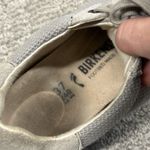 Birkenstock  Bend Low Canvas Shoes Womens 6.5 7 Suede Whale Gray Sneaker EU 37 Photo 10