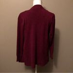 Zenana Outfitters  Cardigan Sweater Womens S Used Burgundy Photo 1