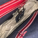 Deadstock vintage y2k denim embroidered c initial purse Blue Photo 4