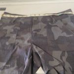 prAna  Size 10 Charcoal Camo shorts organic Olivia $89 Photo 8