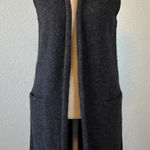 Wilfred Aritzia  Sleeveless Long Cardigan Wool/Mohair Blend Brown Size XXS Photo 0