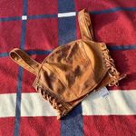 Urban Outfitters  brown corset like crop top
Women’s S Photo 0