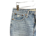 Madewell The Dadjean Destroyed Edition Jeans Dustin Wash Size 27 Photo 6