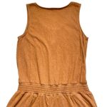 Maurice's Mustard Yellow Gold Drawcord Waist Pocket Sleeveless Jumpsuit S Photo 5