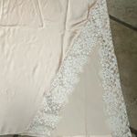 Elegant Cream Satin Slip Dress Size XXL Photo 2