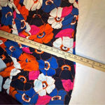 Jules & Leopold Pants Women XL Floral High Rise Belted Chino Flat Front Photo 7