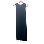 prAna V-Neck Sleeveless Pullover Black Maxi Dress Women's Sz Small Stretch Soft Photo 5