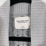 Abercrombie & Fitch Women's Mint Green Cable Knit Open Front Cardigan Size S Photo 2