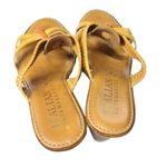 Italian Shoemakers Italian Shoe‎ Makers Women's Leather Sandals Size 8.5 Photo 4