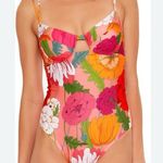 Trina Turk NWT Sunny Bloom Floral One Piece Swimsuit size 4 Photo 0