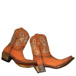 Corral  Orange Leather Cowboy Boots(Size 8) Photo 1