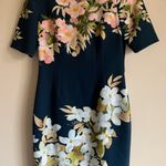 Hobbs London  Bloomington Formal Women Dress Size 6 Blue Floral Wedding Outfit Photo 1