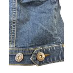 Ashley Stewart Womens Blue Denim Embroidered Vest Size 14/16 SKU 7415 Photo 12